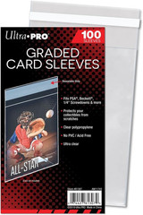 – Graded Card Sleeves Resealable, Crystal Clear Premium Graded Trading Card Disp