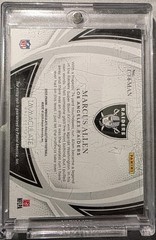 Panini 2025 Immaculate Clutch Time Ink Marcus Allen Raiders CTI-9 Auto /99