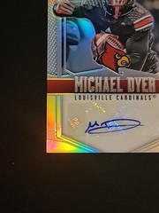2015 Prizm Draft Picks Michael Dyer Tie-Dye /49 & Silver RC Auto