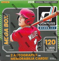 2026 Panini Donruss Baseball Factory Sealed Mega Box
