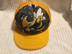 Vintage Georgia tech hat bee SnapBack Officially Licensed Collegiate Products