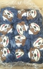 Qty of 2 San Diego Padres SD Mascot Wear Loofah bath sponge shower scrubber
