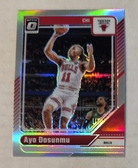 AY0 DOSUNMU 2024-25 Panini Donruss Optic – Holo Prizm #103 Bulls All-Rookie