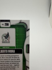 2026 Panini Prizm FIFA World Cup 2026 Gilbert Mora Silver Wave Prizm RC Mexico