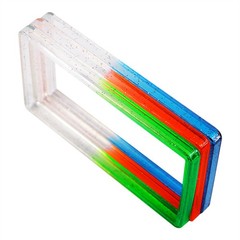 3-30 Pack Gradient For PSA Graded Card TPU Slab Bumper Guard Protector Stackable