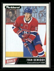 2025-26 Parkhurst Ivan Demidov RC #236