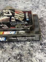 Dale Earnhardt Sr. #3 NASCAR GLASS Ornament Goodwrench 1/43 scale