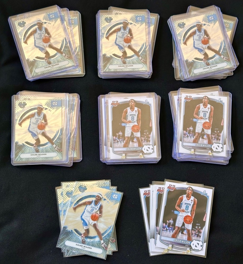 Caleb Wilson Bowman BULK BUY 40 Card Lot