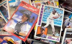 Baseball Card Lot 1980s-90s Topps Mixed Brands 3.5 Lbs