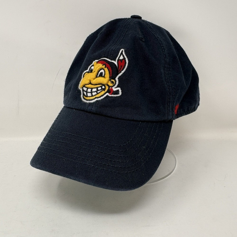 ’47 Brand Cleveland Indians Navy Blue Cooperstown Collection Chief Wahoo Hat