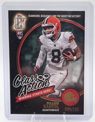 2025 Topps Signature Class Dillon Gabriel #CA-8 Action Green Foil /150 RC