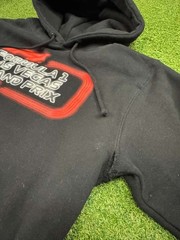 Formula 1 Racing Hoodie Mens S Black Las Vegas Gran Prix City of Neon Graphic