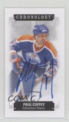 2018 Chronology Time Capsule Canvas Minis 5/15 Paul Coffey #M-136 Auto HOF 2vh