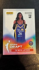 2026 Panini WNBA DRAFT Pick Your Player – Fudd Miles Betts Jaquez Rice Johnson