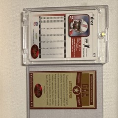 TOPPS 2001 TOPPS JERRY RICE AUTOGRAPHED #177 GAI PROVA 108446