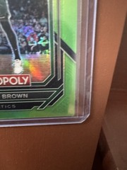 2022 Prizm Monopoly Jaylen Brown Neon Green /10 MINT 🔥🔥