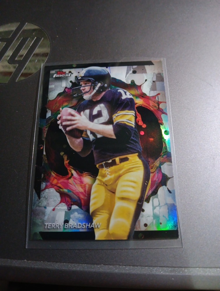 2024 Topps Finest Rare Refractor Terry Bradshaw #237 HOF qf4