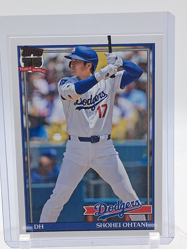 Shohei Ohtani 2026 Topps Series 2 1991 75th Anniversary SP Dodgers #91B2-1