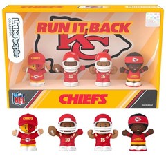 Kansas City Chiefs NFL Little People Collector Set Alternate Jersey Free Ship