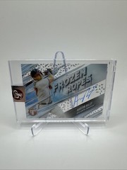 Austin Riley 2024 Topps Pristine #FRA-AR1 Frozen Ropes On Card Auto