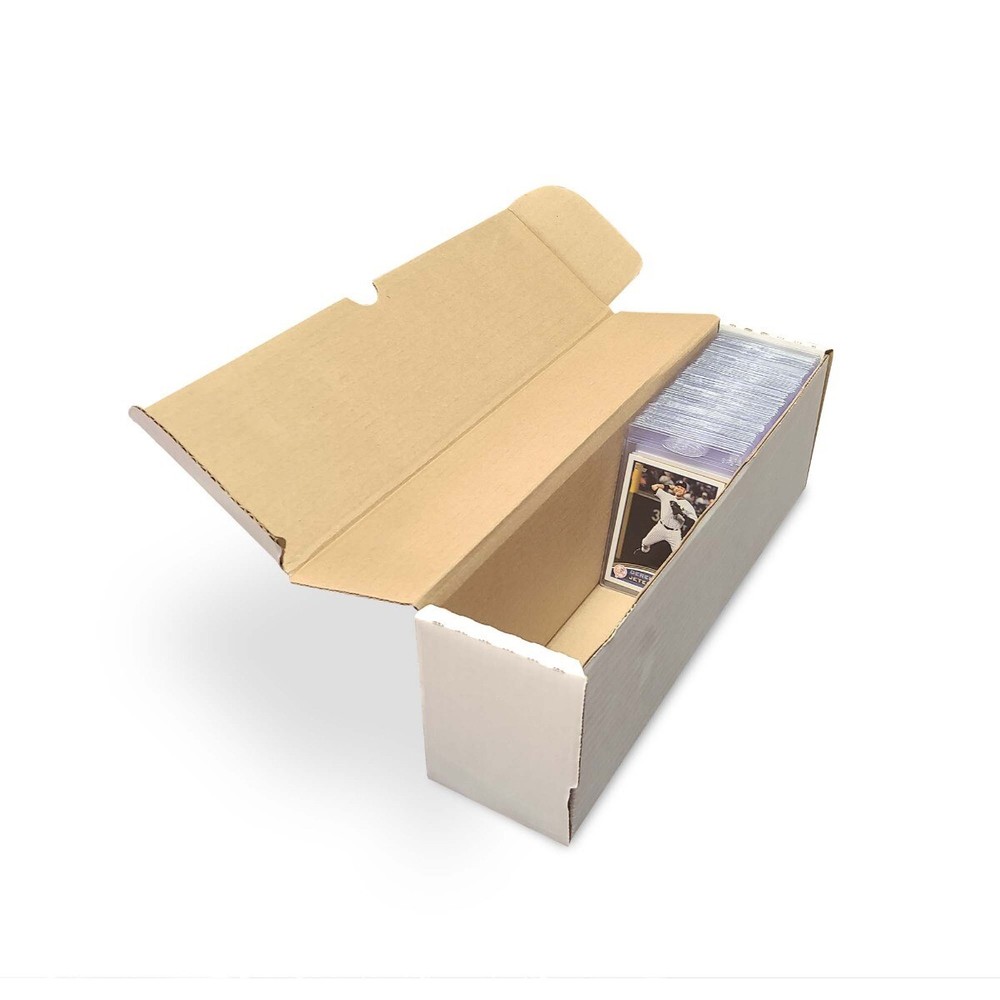 25 BCW Boxes for #1 Semi Rigid Card Holders Durable Cardboard Safe Storage 14″