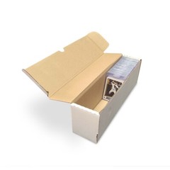 25 BCW Boxes for #1 Semi Rigid Card Holders Durable Cardboard Safe Storage 14″