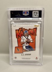 CASE HIT 2024 Panini Absolute #2 C.J. Stroud Kaboom Horizontal PSA 9