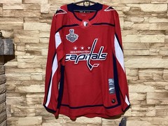 Adidas Washington Capitals NHL Jersey Stanley Cup Final Patch Sz 56
