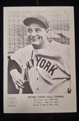 1963 Danny Goodman HALL OF FAME 24 PHOTOS Picture Pack & Envelope RUTH, GEHRIG +