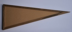 12×30 oak pennant frame choose your color