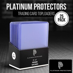Platinum Protectors Top Loaders Premium Seamless Hard Sleeves for Trading Cards