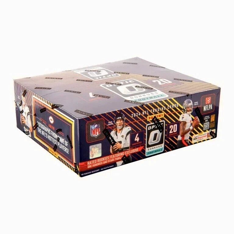 2024 Panini NFL Donruss Optic Football Retail 20 Pack Box – FAST FREE SHIPPING