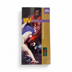1996 Atlanta Olympic Games Wrestling Brochure (Olympics) Rules Rulebook