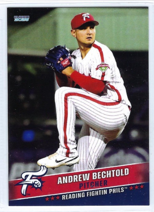 2025 Reading Fightin Phils Series 3 (AA-Phila. Phillies) Andrew Bechtold