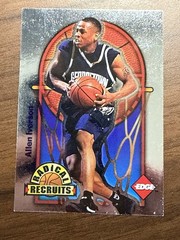 Allen Iverson 1996 Collector’s Edge Radical Recruits #8 Rookie Factory Set