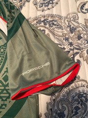 PORSCHE DESIGN / PUMA LTD ED MEXICO SOCCER STYLE T-SHIRT WITH COLLAR USA SIZE XL