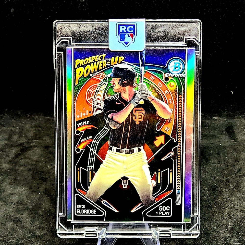 Bryce Eldridge RARE ROOKIE PLAYBALL REFRACTOR SP RC | INVESTMENT CARD | Giants