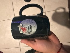 Great American Products Miami Heat 19oz Starter Mug with Metal Logo