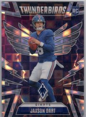 2025 Panini Phoenix – Thunderbirds Jaxson Dart Silver Pandora /249 #38 (RC)