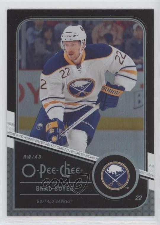 2011-12 O-Pee-Chee Rainbow Foil Black Border 99/100 Brad Boyes #298 2d8