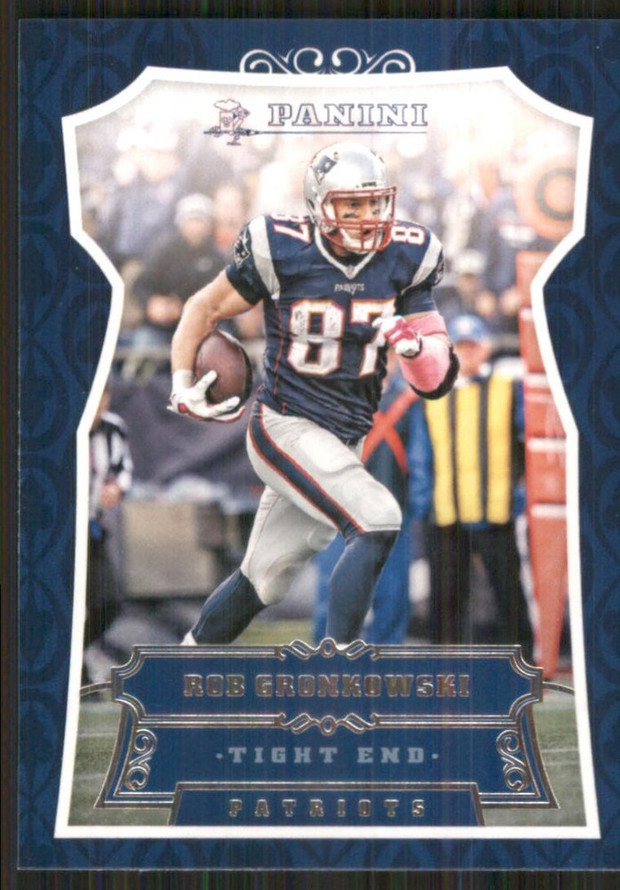 2016 Panini #77 Rob Gronkowski New England Patriots 52315