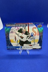 2025-26 Upper Deck Series 1 – Tracking Systems Filip Gustavsson #TS-30 Speckle