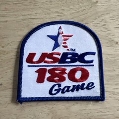 United States Bowling Congress (USBC) 180 Game Patch New