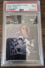 2023 Topps Xpectations Derek Jeter /25 Xtra-Large #XL-14 SSP Case Hit – LOW POP