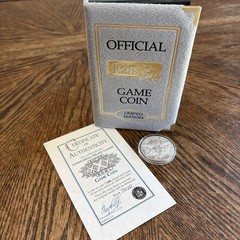 Super Bowl XXX 30 Official Game Coin Steelers vs Cowboys Troy Ounce .999 Silver