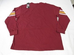 Washington Redskins Mens Sizes 2XL-3XL-5XL-6XL-Tall Majestic Long Sleeve Shirt