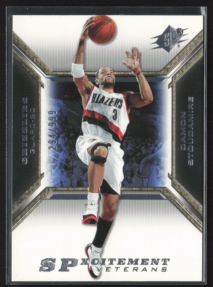 2005-06 SPx #XCV29 Damon Stoudamire SPxcitement Veterans #/999