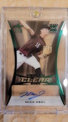 MICK ABEL ELITE ROOKIE CARD 2020 Leaf Trinity RARE GREEN CLEAR AUTO #2/20 ⚾️🔥🔥