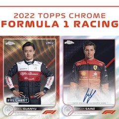 2022 Topps Chrome F1 Formula 1 Parallels, Inserts and Base – Free Shipping