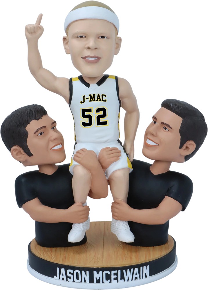 Jason “J-Mac” McElwain Celebration Bobblehead Basketball